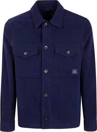 Paul Smith Mens Military Overshirt Jacket