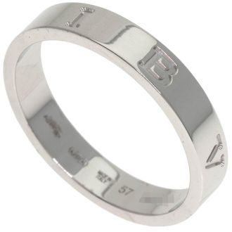 Bulgari White Gold White Gold (18K) Band Ring (Pre-Owned)