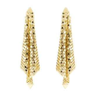 Paco Rabanne Earrings, female, Yellow, ONE SIZE, Pixel Earrings