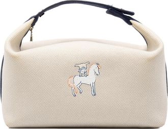 Herm&egrave;s Pre-owned Hermes Large Toile Bride A Brac Cabriole Case Ladies YML8PG3Z13TKEJBF