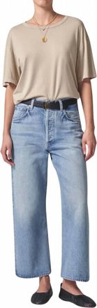 Citizens Of Humanity Gaucho Wide Leg Jeans In Misty