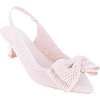 Elie Tahari Lagos Slingback Pump in Natural at Nordstrom, Size 6.5