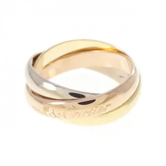 Cartier Yellow Gold (18K) Pink Gold (18K) White Gold (18K) Band Ring (Pre-Owned)