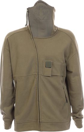 C.P. Company Mens Diagonal Raised Fleece Hoodie in Grey Cotton - Size Small