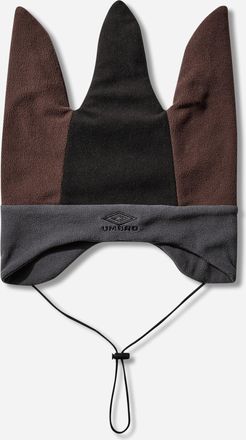 Umbro Fleece Jester Hat Burgundy / Charcoal / Black