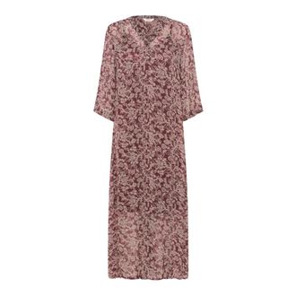 Part Two BeritPW Jurk - Dames - Jurken - Rood - Maat: 2XS Viscose