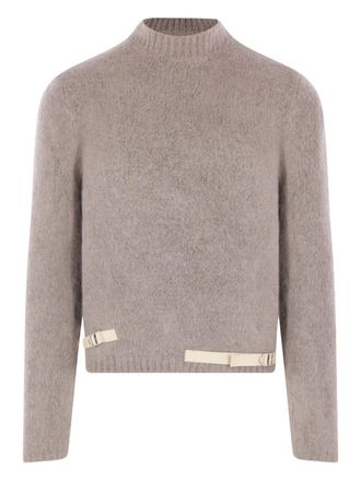 Magliano buckle-detail sweater - Neutrals