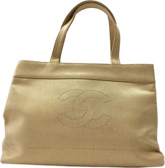 Chanel Beige Tote Bag (Pre-Owned)