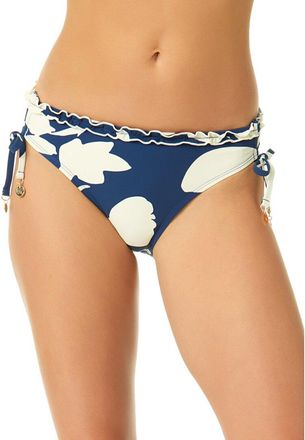 CeCe by Cynthia Steffe Cece Contrast Ruffle Side Tie Hipster