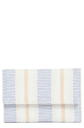 Mundi Indexer Flap Clutch in Marine Linen at Nordstrom Rack