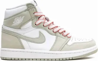 Nike Jordan Womens 1 Retro High Og Sneakers In Seafoam