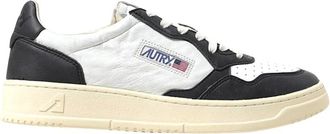Autry Medalist Low - Dames - Sneakers - Zwart - 37 EU - Leer - Schoenen