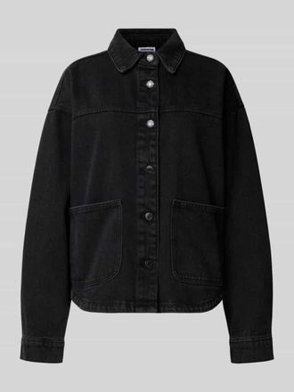 Noisy May Relaxed Fit Jeansjacke Modell KETTIE in Black, Gr&ouml;&szlig;e L