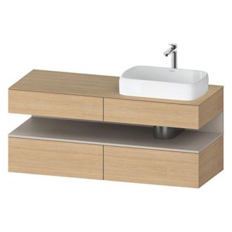 Duravit Qatego Consola Mueble Bajo Lavabo, 2 Extensiones, 2 - Duravit