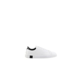A|X Armani Exchange Sneakers, male, White, Size: 13 US White Leather Venice Sneakers