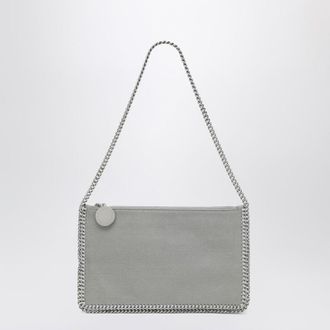 Stella McCartney Falabella shoulder pouch bag light grey