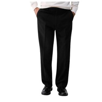 Liu Jo Formele Co&ouml;rdinerende Broek - Heren - Broeken - Zwart - Maat: XL Wol