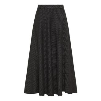 Ni&ugrave; Gonnellone Zalate Skirt - - Skirts - Donna - Nero - L