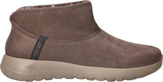 Skechers Comfortabele Slip-On Laarzen Voor Onderweg Joy - Dames - Winterlaarzen - Beige - 38 EU - Wol - Schoenen