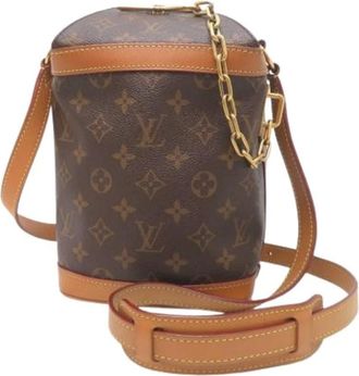 Louis Vuitton Pre-owned Bucket Bags, female, Brown, Size: ONE SIZE Pre-owned Vintage Bucket Bag