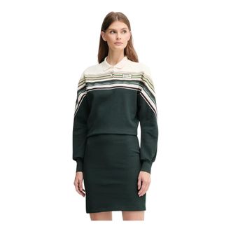 Lacoste Mujer, Vestidos, Verde, Talla: XS