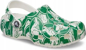 OEM Zuecos Crocs Classic Duke Para Ni&ntilde;os 210007 C12eu 2930 Green Hiedra