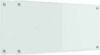 vidaXL Salpicadero De Cocina 2 Pcs 80 X 40 Cm Vidrio Templado Vidaxl