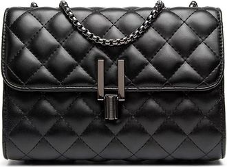 Generic PU Leather Shoulder Bag for Women Girls Chain Strap Crossbody Quilted Handbag Purse All-Matching Messengers