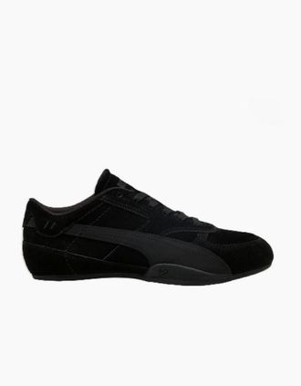 Puma Womens Puma Bella Mina Suede Womens Black Trainers - Size: 6