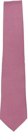 Bigi Cravatte Milano Cravatta in seta a fantasia - Rosso