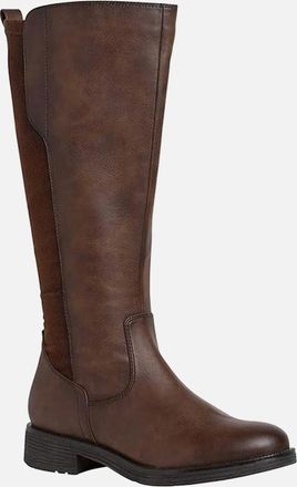 Soft Line Womens Finch Womens Knee High Boots - Brown - Size: 6