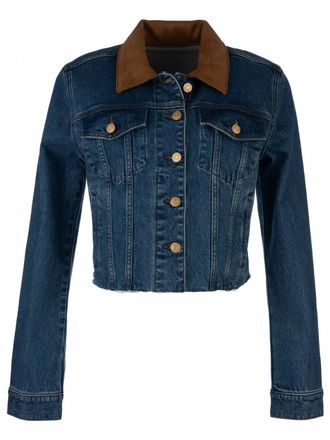 Kut from the Kloth Womens Kerry Cropped Jacket In Affined