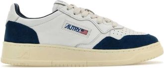 Autry Tweekleurige leren Medalist sneakers - Dames - Sneakers - Veelkleurig - 36 EU - Schoenen