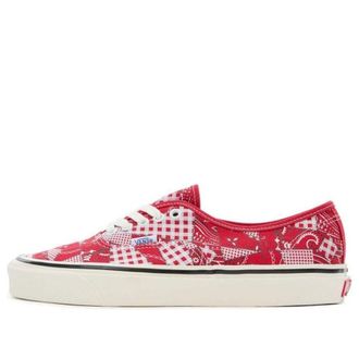 Vans WP x Authentic 44 DX Paisley Patchwork - Racing Red VN0A7Q5CIZQ