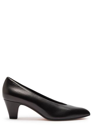 Bally Aline 55 Leather Pumps - Black