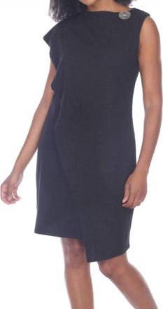 Neon Buddha On Deck Dress In Black