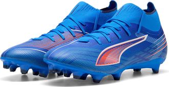 Puma Fussballschuh PUMA ULTRA 6 MATCH+ FG/AG, Damen, Gr. 42,5, ultra blau, puma wei&szlig;, puma schwarz, Synthetik, Schuhe Fussballschuh, f&uuml;r Rasenpl&auml;tze