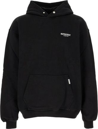Represent Owners Club Hoodie - Heren - Hoodies - Zwart - XS - Katoen - Hoodies & sweatvesten