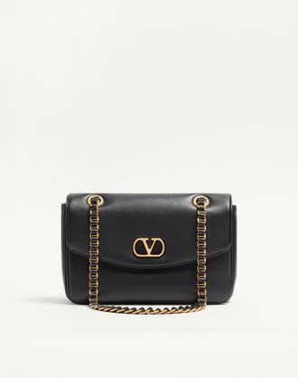 Valentino Garavani Valentino Garavani Djuna Medium Chain Bag In Nappa Leather Wo
