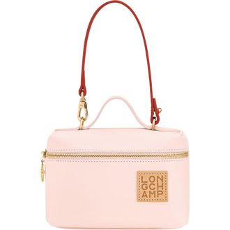 Longchamp Extra Small Le Pliage Xtra Passport Crossbody Bag in Ballet at Nordstrom