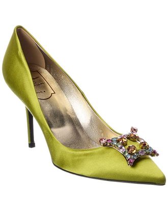 Roger Vivier King 50 Satin Pump