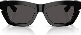 Burberry Sunglasses, unisex, Black, Size: 52 MM Cat Eye Sunglasses