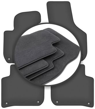 OEM Alfombrillas Premium Para Skoda Superb Ii Sed&aacute;n, Familiar (2008-2015)