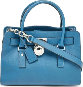 Michael Kors Borsa tote Hamilton Pre-owned - Blu