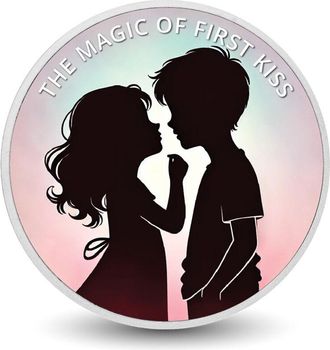 OEM La Magia Del Primer Beso: La Inocencia Del Primer Amor 1oz Color Plata