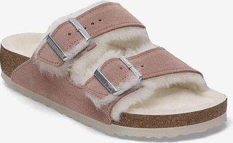 Birkenstock Sandalen aus Lammfell Arizona