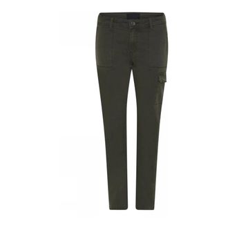 C.Ro Donkere Leger Cargo Broek - Dames - Broeken - Groen - Maat: S