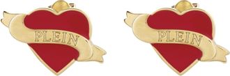 Philipp Plein Plein Valentine Stud Earrings