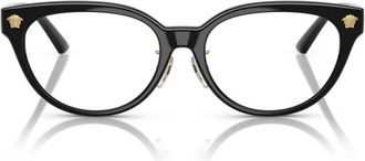 Versace Demo Cat Eye Ladies Eyeglasses VE3370D GB1 54