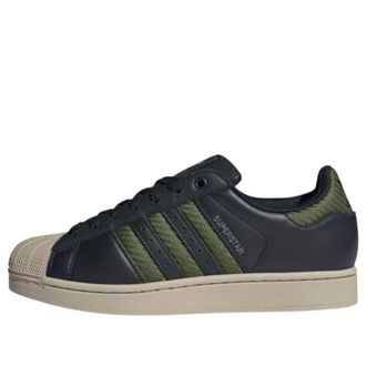 adidas Superstar II Black Tech Olive Wonder Beige JQ3182
